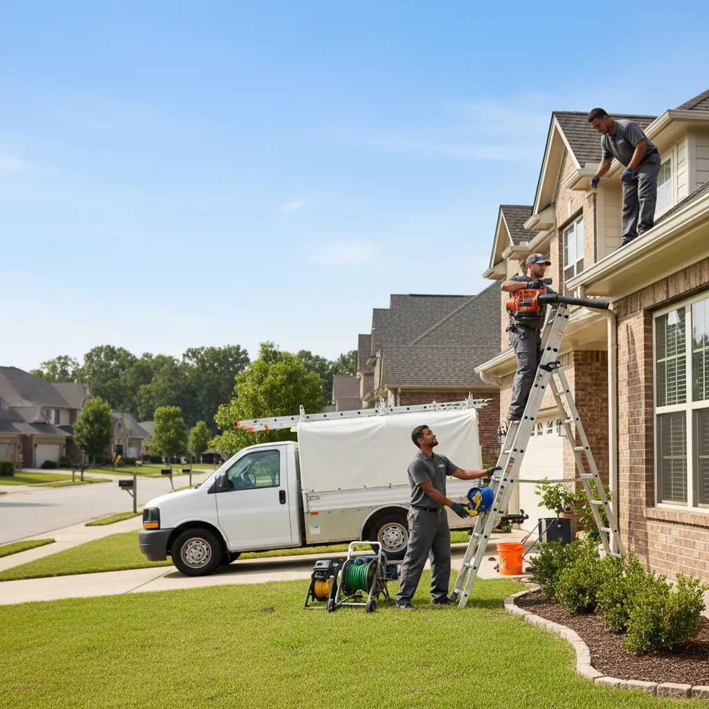 Home Gutter Service in Yoder, IN near me